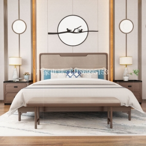 新中式床組合--8236